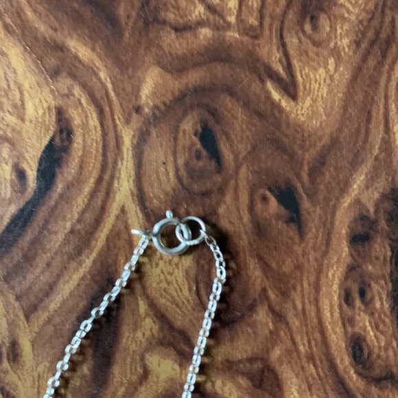 LINE PENDANT WITH CRISTALS THIN CHAIN NECKLACE ⛓️ - Picture 10 of 10
